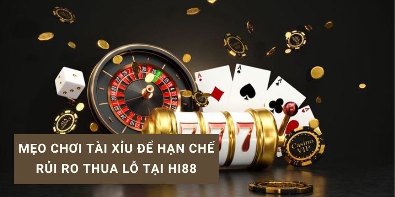 cách gỡ tài xỉu khi thua