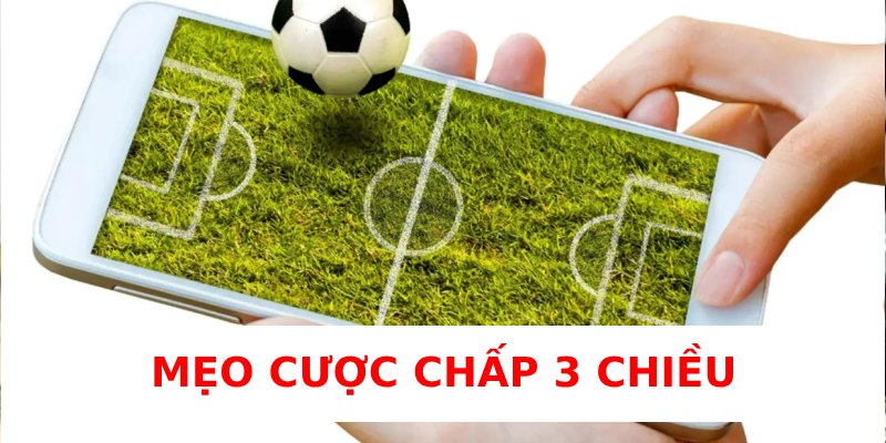 mẹo chơi cược chấp 3 chiều