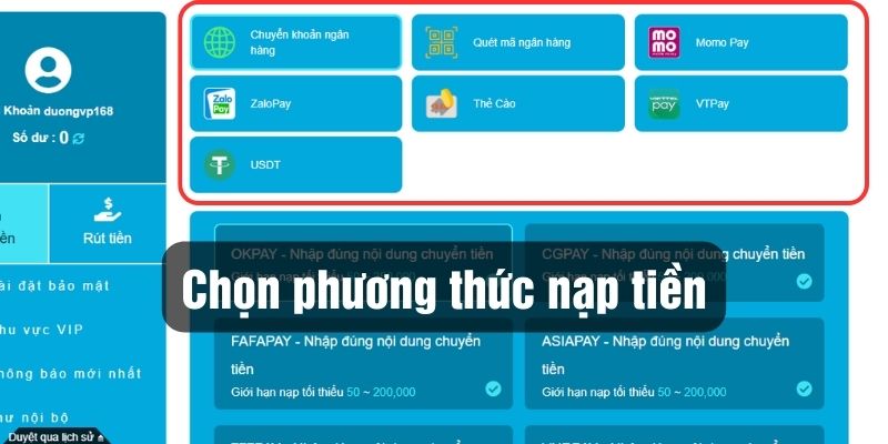 nạp tiền Hi88