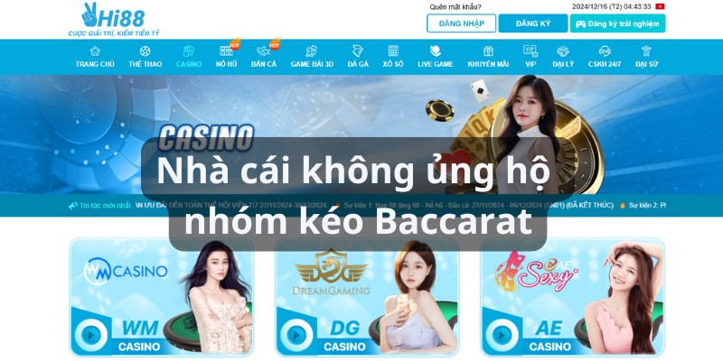 nhóm kéo baccarat uy tín nhất hiện nay