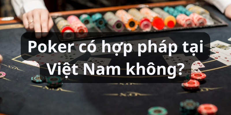 Giải đáp Poker có hợp pháp tại Việt Nam không? Lưu ý cần nhớ